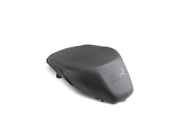 Suzuki GSX-S 1000GX Rear Motorcycle Seat by Sargent with CFX and Black Welt.